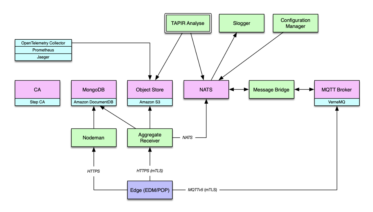 TAPIR Core architecture
